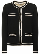 TORY BURCH Kendra Buttoned Wool Cardigan