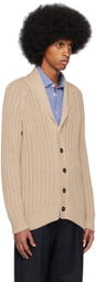 Massimo Alba Beige Steve Cardigan