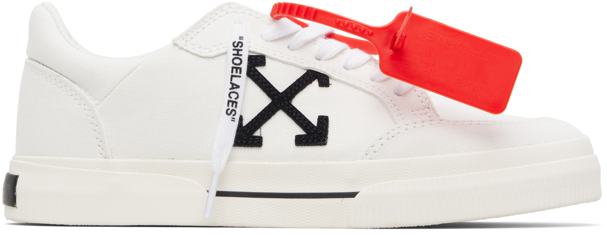 Off-White White Vulcanized Low Sneakers