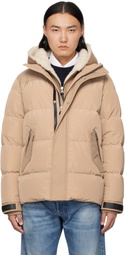 MACKAGE Tan Riley Classic Down Jacket