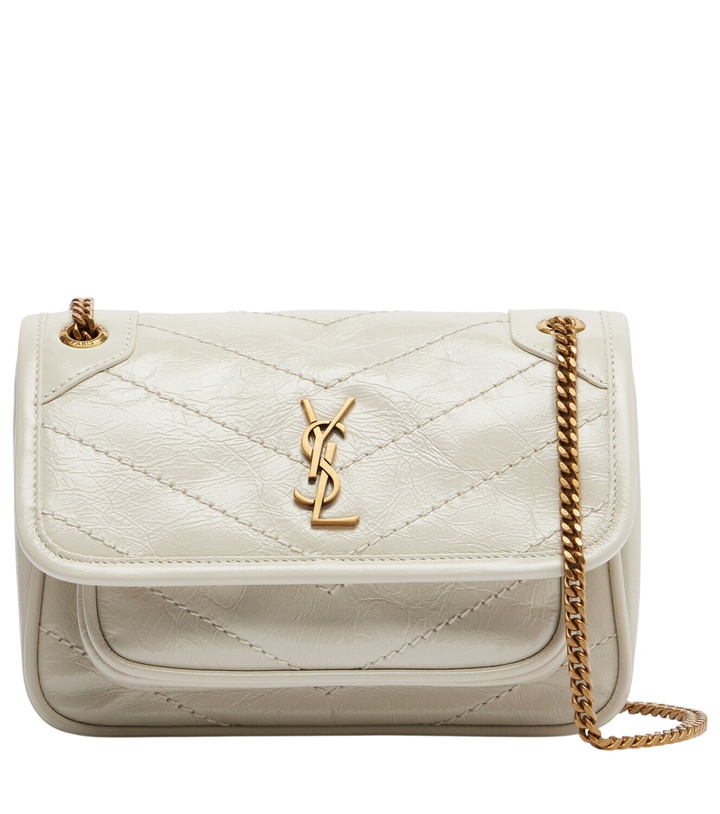 Photo: Saint Laurent Niki Cassandre Mini leather shoulder bag
