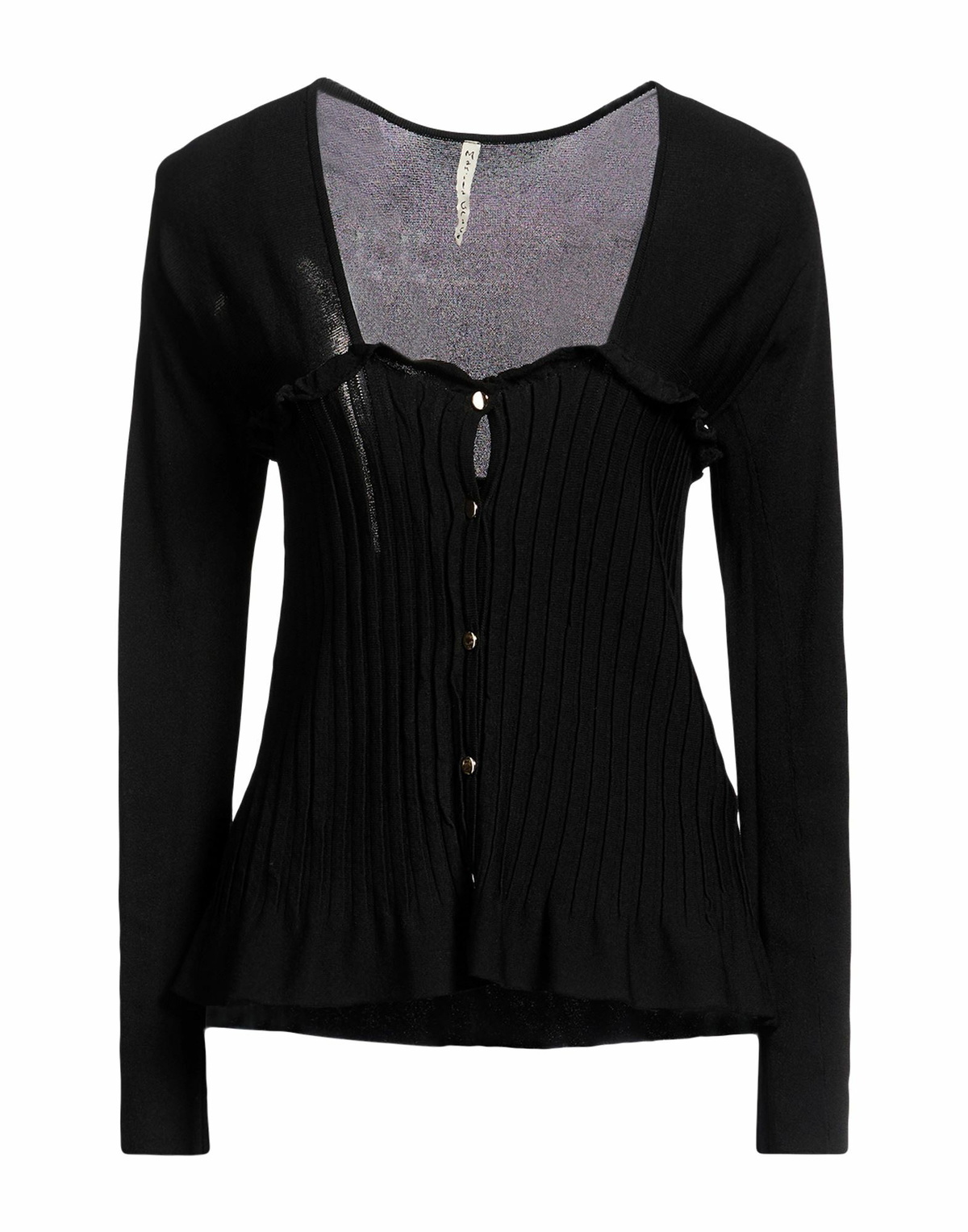 Manila Grace Womens Cardigan in Black