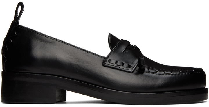 Photo: Stefan Cooke Black Leather Loafers