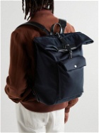 Mismo - M/S Escape Leather-Trimmed Nylon Backpack