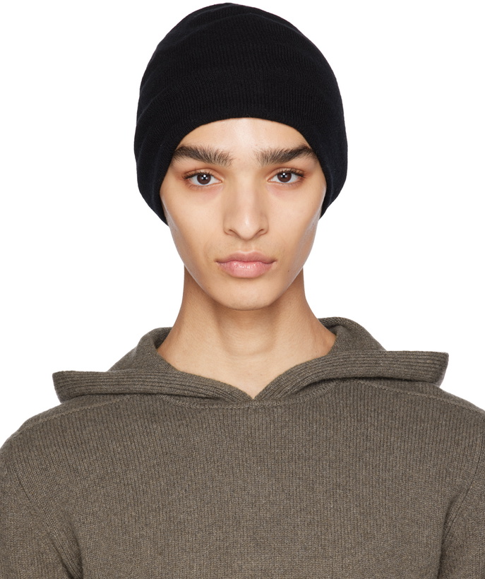 Photo: Label Under Construction Black Cocoon Beanie