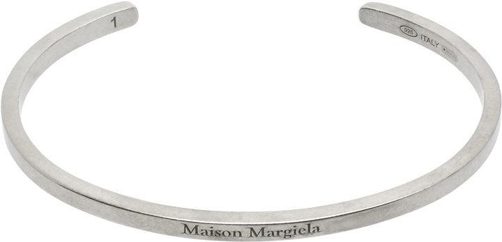 Photo: Maison Margiela Logo Cuff Bracelet