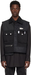 Feng Chen Wang Black Cutout Vest