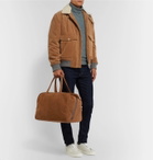 Álvaro - Álvaro 47 Suede Holdall - Brown