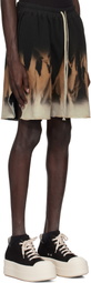 Rick Owens DRKSHDW Black Porterville Long Boxers Shorts