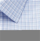 Charvet - Light-Blue Checked Cotton Shirt - Blue