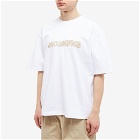 Jacquemus Men's Macrame Logo T-Shirt in White