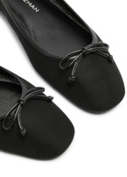 Stuart Weitzman Arabella Mesh Ballet Flats Black
