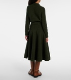 Bottega Veneta Knot bouclé midi skirt