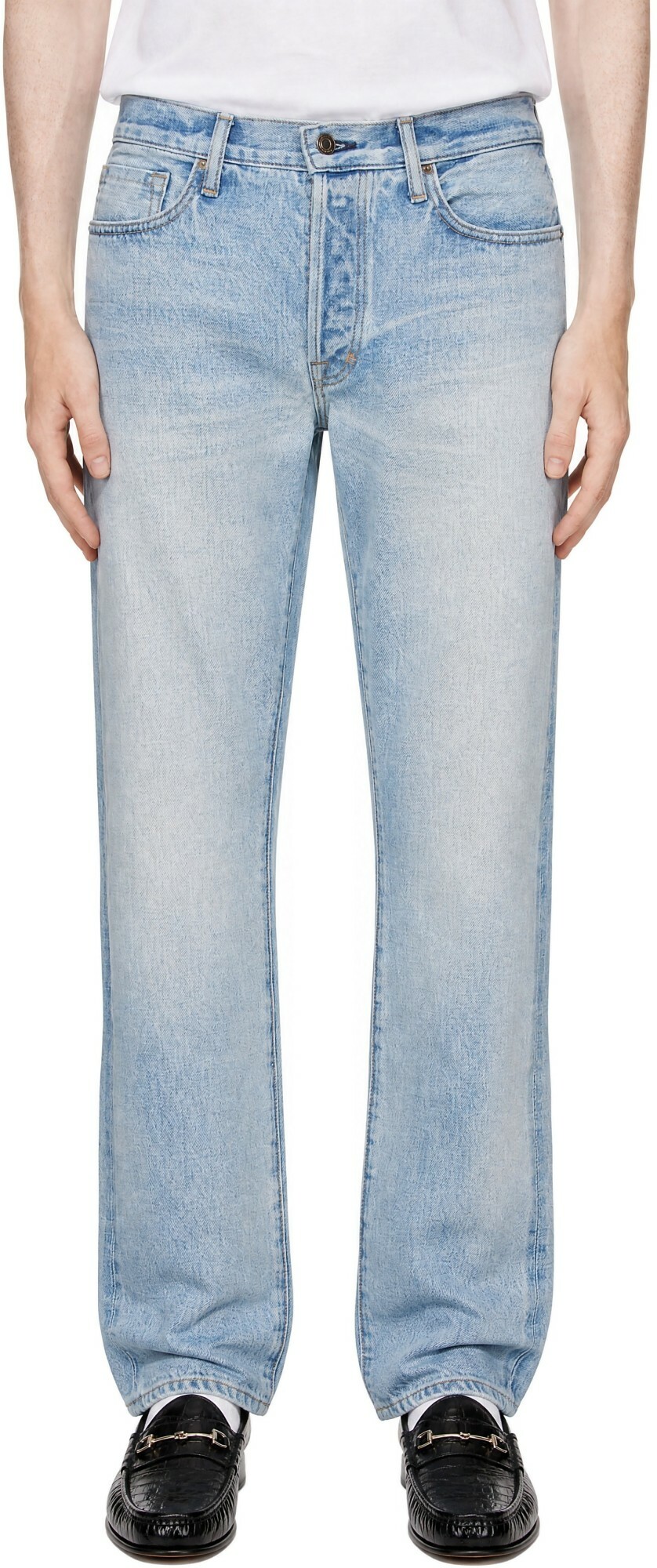TOM FORD Blue Straight Fit Jeans