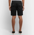 Rhude - Traxedo Webbing-Trimmed Stretch-Jersey Shorts - Black