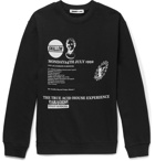 McQ Alexander McQueen - Slim-Fit Printed Loopback Cotton-Jersey Sweatshirt - Men - Black