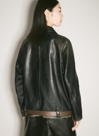 Prada Leather Blouson Jacket