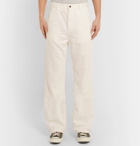 SIMON MILLER - Wide-Leg Cotton Trousers - Men - White
