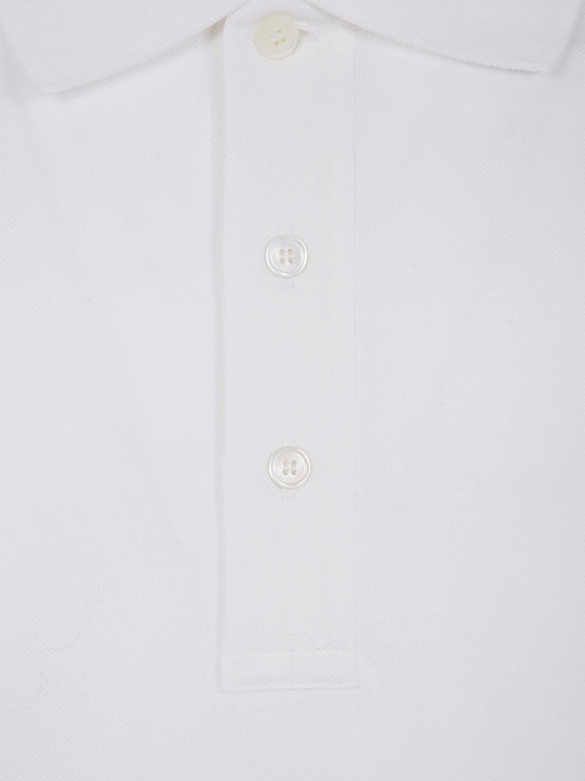 Lanvin Regular Polo in White