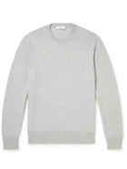 Mr P. - Wool and Cashmere-Blend Sweatshirt - Gray