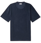 Sunspel - Cotton-Terry T-Shirt - Navy