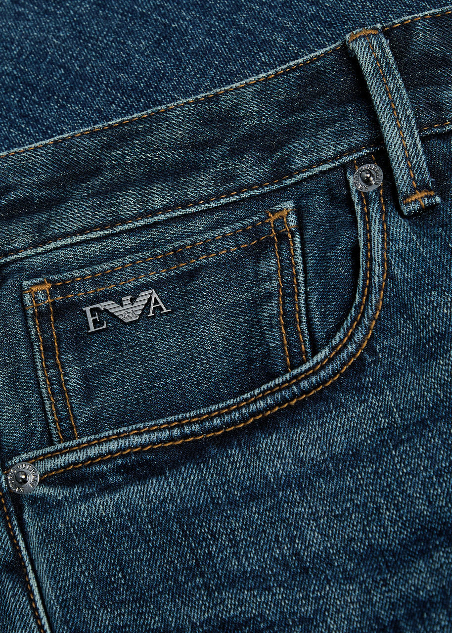 Emporio Armani J06 Slim-leg Jeans Blue