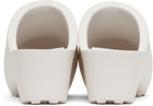 Praying White 'Praying' Clogs