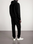 Burberry - Logo-Print Cotton-Jersey Hoodie - Black
