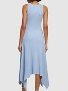 SIMKHAI - Kiara Sleeveless V Neck Midi Dress