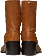 Maison Margiela Brown Camel Tabi Boots