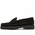 Bass Weejuns Men's Larson 90s Loafer in Black Suede