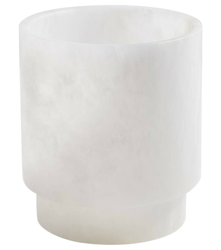 Photo: Michaël Verheyden Tlight alabaster tealight holder