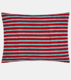Lisa Corti Arabesque Corolla rectangular cotton cushion