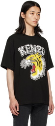 Kenzo Black Kenzo Paris Varsity Jungle Tiger T-Shirt