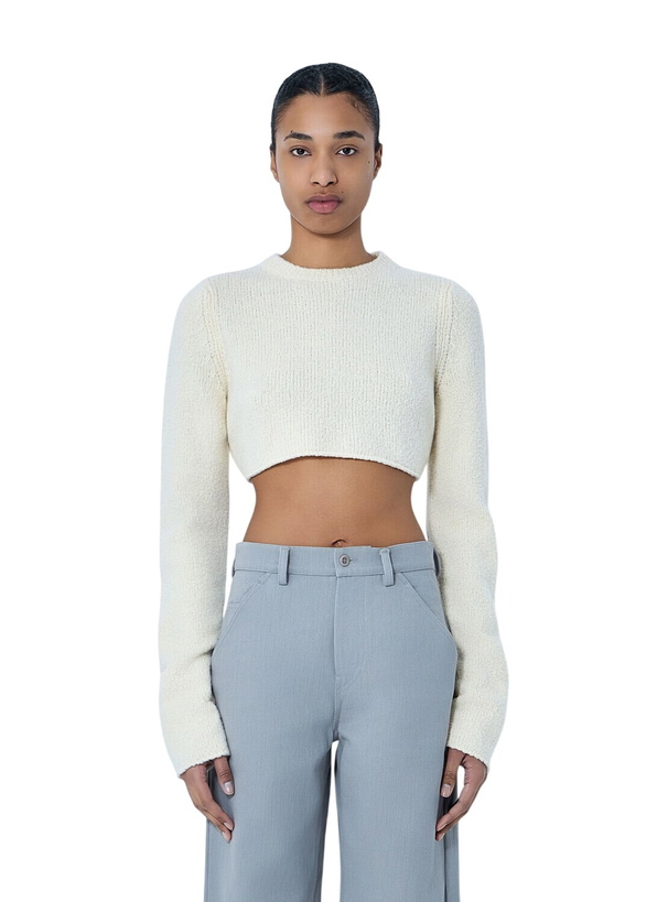 Photo: RIER Cropped Knit Sweater