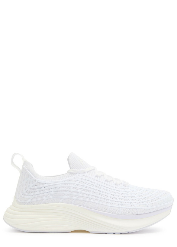 Photo: Athletic Propulsion Labs Techloom Zipline Knitted Sneakers White