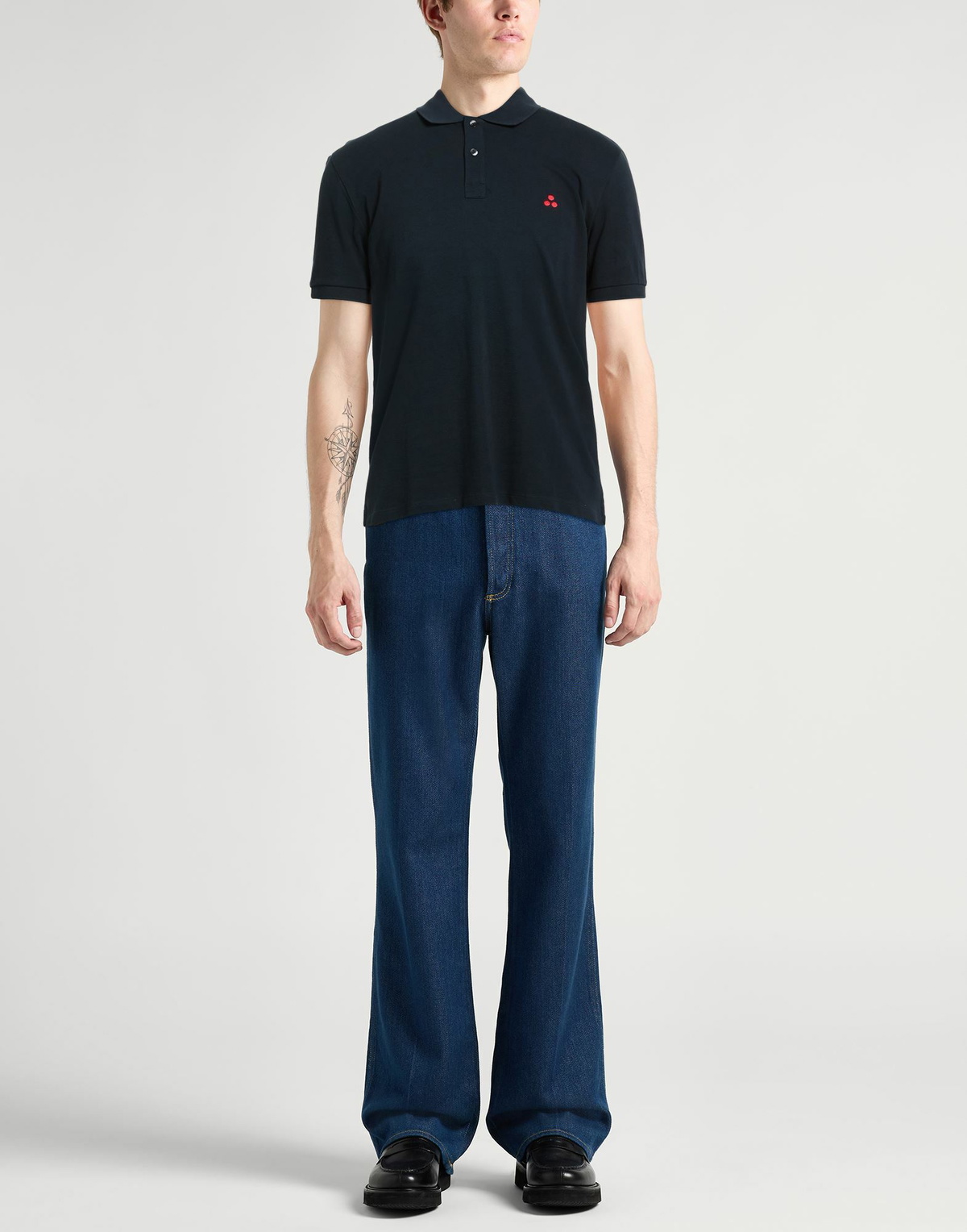 Peuterey Mens Polo shirt in Navy