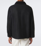 Yves Salomon Shearling-lined leather jacket
