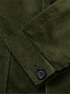 Oliver Spencer - Solms Cotton-Corduroy Suit Jacket - Green
