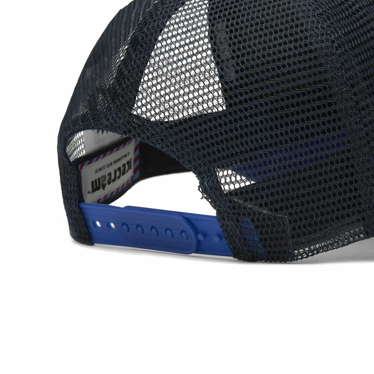 ICECREAM Men's Diner Trucker Cap in Ecru/Blue 
