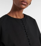 Fforme Fish oversized cotton jacket