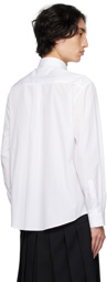 Simone Rocha White Turbo Rose Shirt