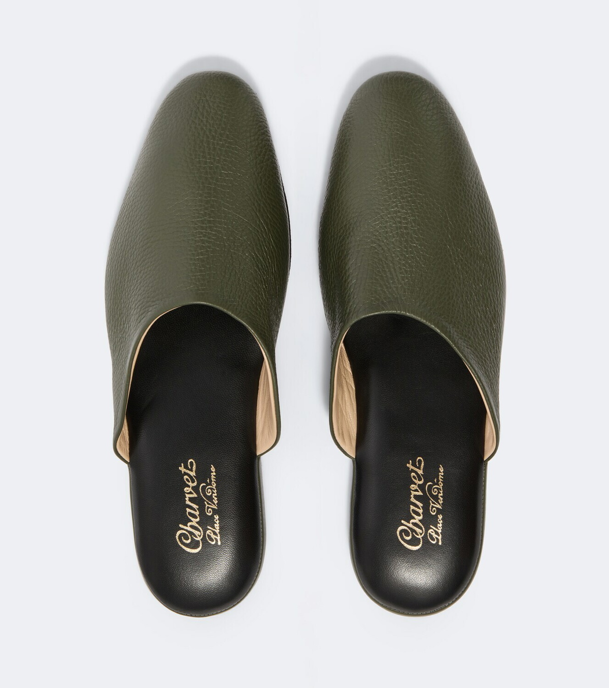 Charvet Leather slippers