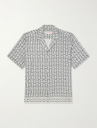 Orlebar Brown - Maitan Passetto Camp-Collar Printed Lyocell Shirt - Neutrals