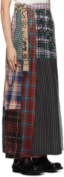 (di)vision Multicolor Wrap Maxi Skirt