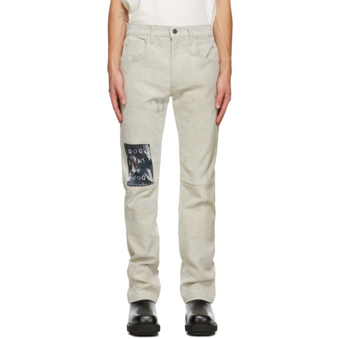 Photo: Mr. Saturday Grey Postal 5-Pocket Jeans