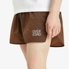 Over Over Men's Track Short in Chocolate