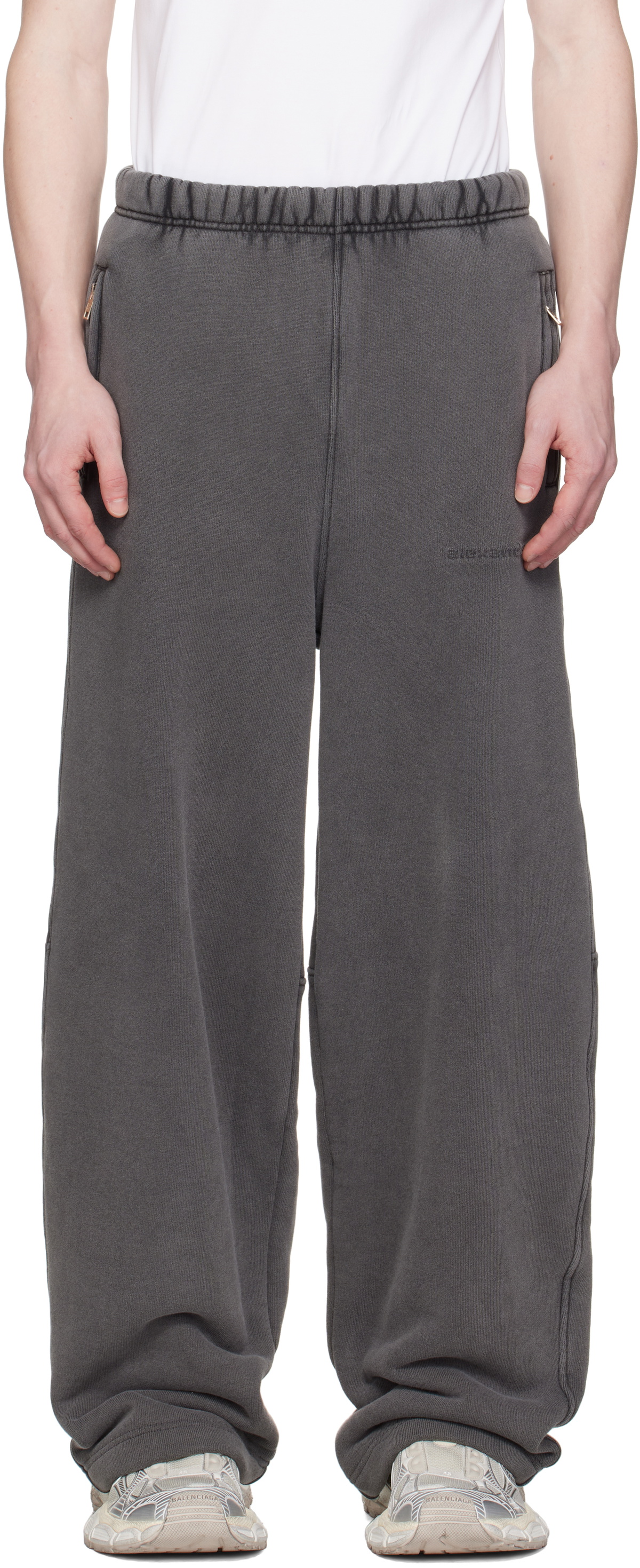 Alexander Wang Gray Oversize Sweatpants