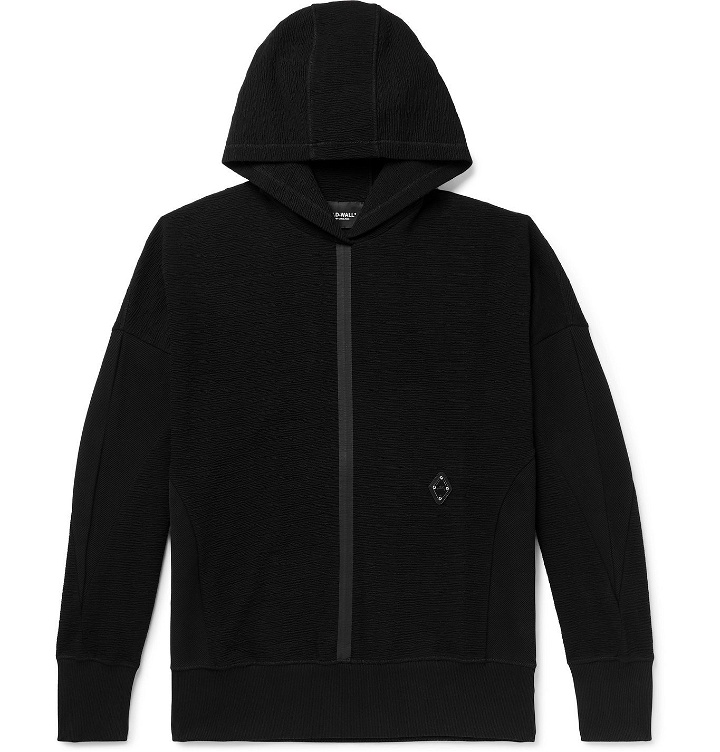 Photo: A-COLD-WALL* - Oversized Textured Cotton-Blend Hoodie - Black