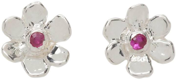 Photo: Mondo Mondo Silver Mini Daisy Earrings